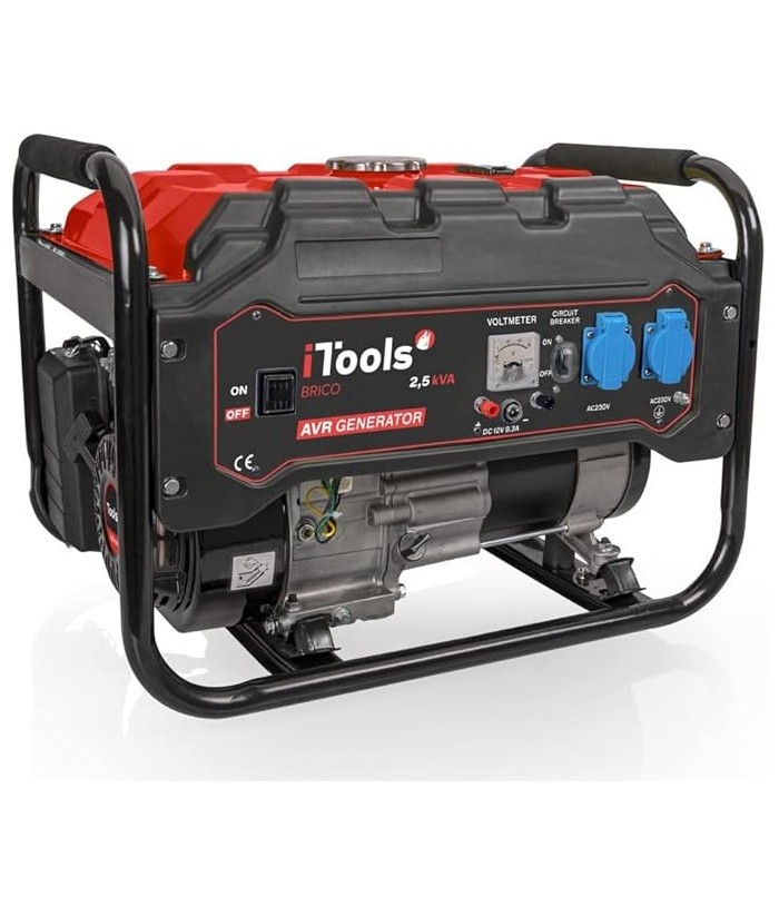 GENERADOR GASOLINA 2 5KVA ITOOLS