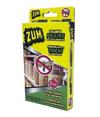 ZUM TRAMPA POLILLAS 2UDS ALIMENTARIA