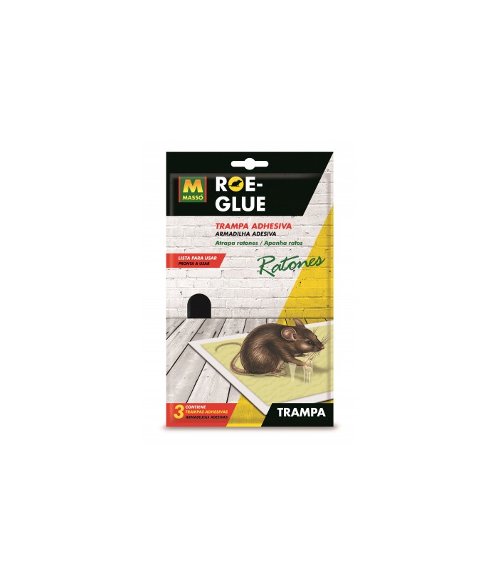 MASSO ROE-GLUE RATONES 3UDS 