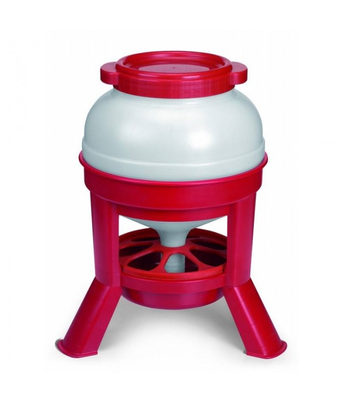 COMEDERO 20L/12KG PLASTICO C/PATAS COPELE 30274