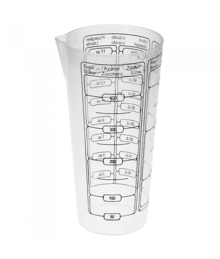 VASO MEDIDOR 500ML 8 5x6x16CM ORYX