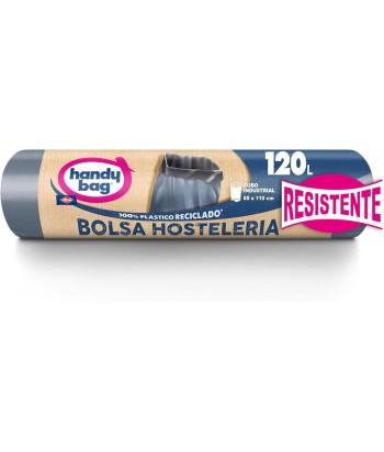 HANDY BAG BOLSA BASURA 120L HOSTELERIA 8UDS