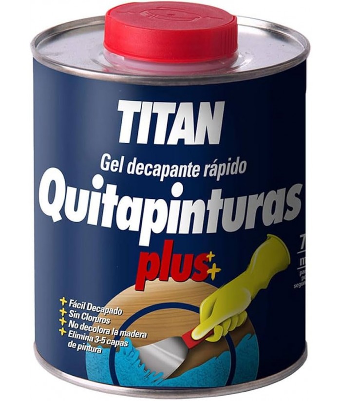 TITAN GEL DECAPANTE 750ML QUITAPINTURAS PLUS