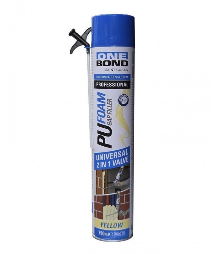 ESPUMA POLIURETANO 750M ONEBOND PISTOLA/CANULA