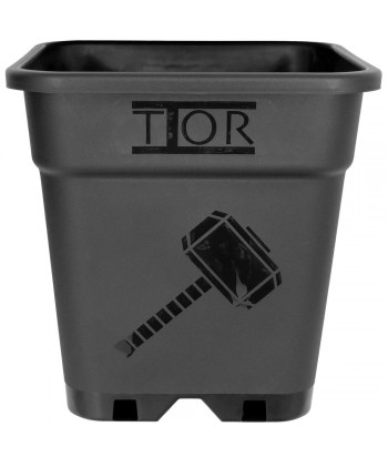 MACETA PLASTICO CUADRADA THOR 14L 31x31x31 6CM