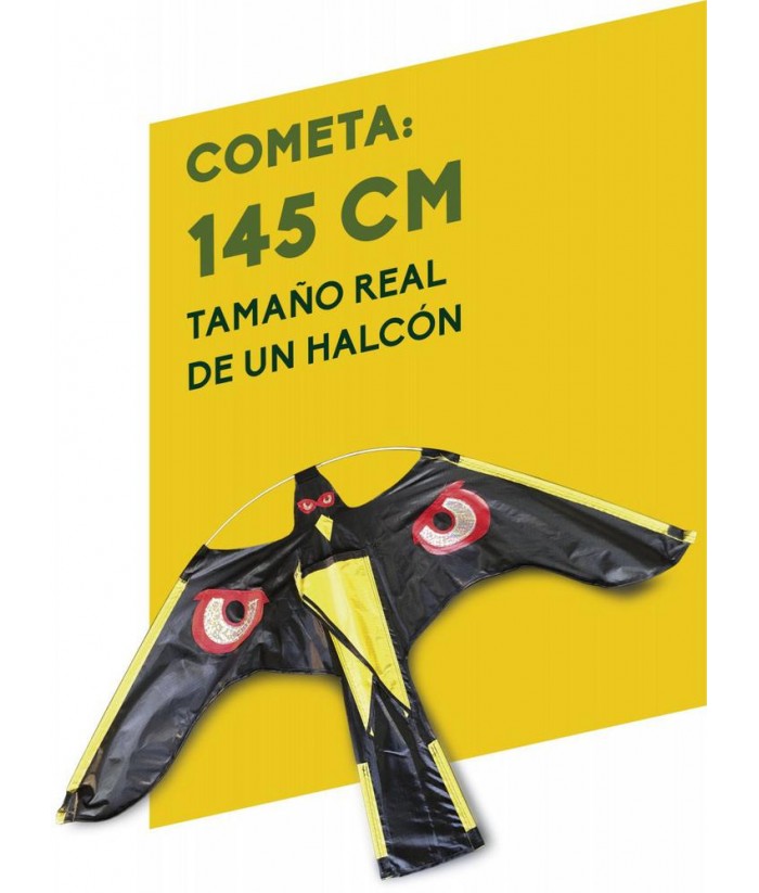 HALCON COMETA 145CM ESPANTAPAJAROS MASSO 