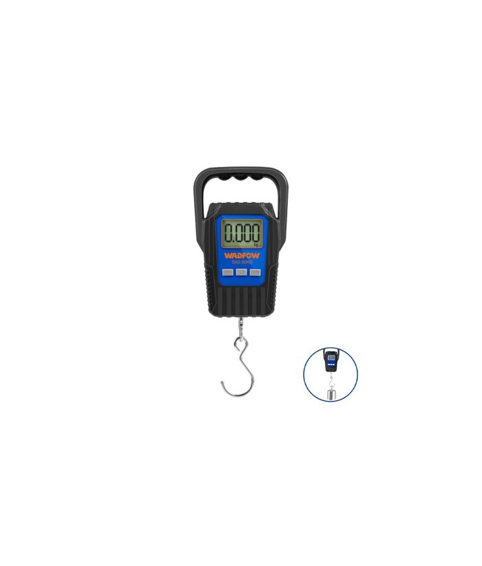 BALANZA DIGITAL GANCHO 50KG 10gr WADFOW