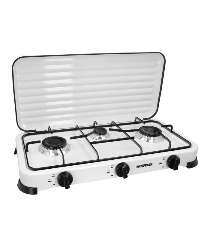 HORNILLO COCINA GAS 3 FUEGOS PAPILLON 