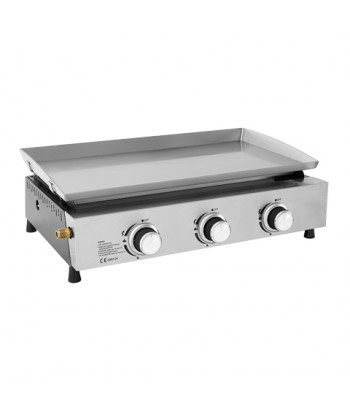 PLANCHA COCINA BUTANO 3QUEMADORES GARDEN DELUXE