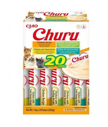 CHURU CAT 20x14GR VARIEDADES POLLO