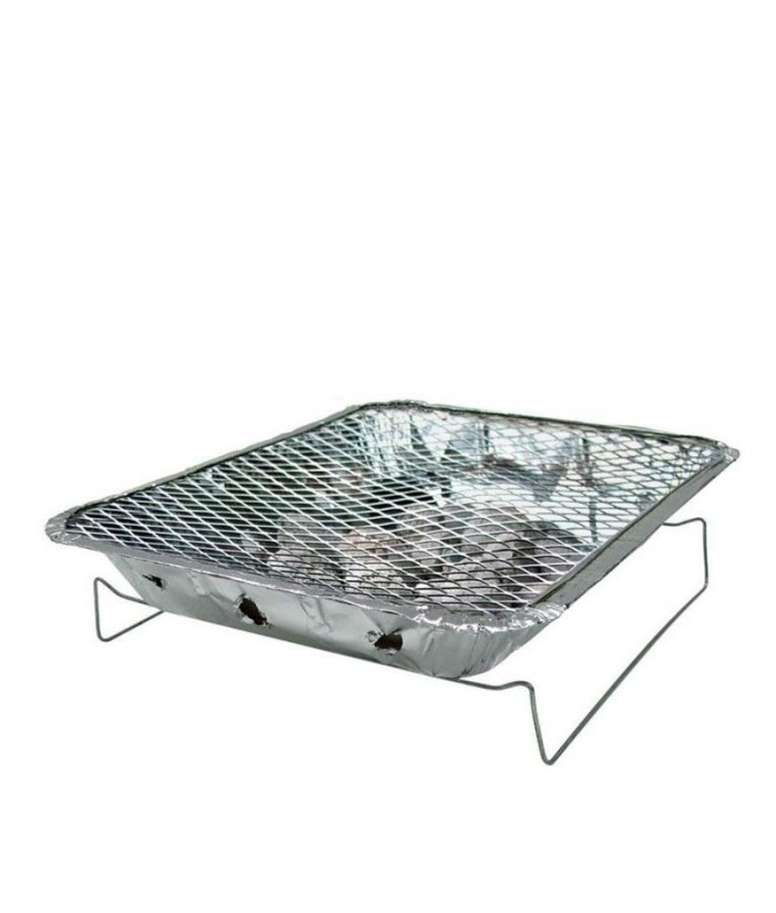 BARBACOA CARBON DESECHABLE BBQ 48X31CM GRANDE