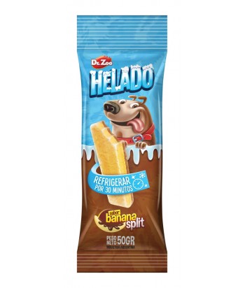 DR ZOO HELADO BANANA SPLIT 50GR PARA PERROS