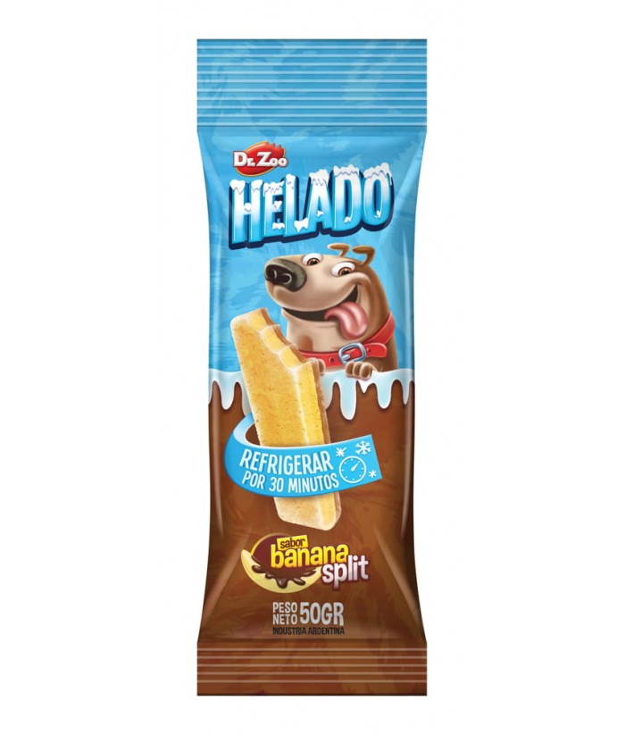 DR ZOO HELADO BANANA SPLIT 50GR PARA PERROS