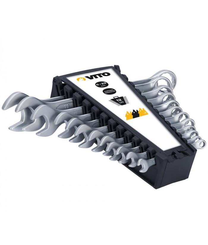 JUEGO LLAVES FIJAS COMBI 12UDS 6-22MM VITO