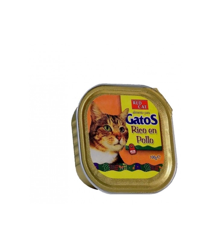 REDCAT PATE POLLO 100GR GATOS