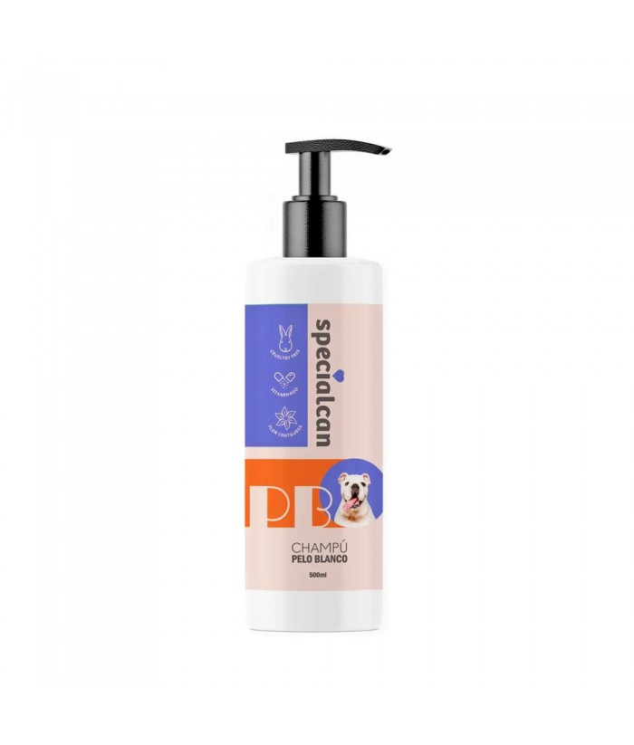 SPECIALCAN CHAMPU PELO BLANCO 500ML PERROS