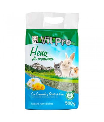 HENO AROMATICO 500GR CAMOMILA Y DIENTE LEON ICA 