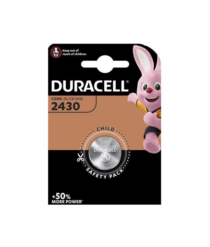 PILA BOTON CR2430 3V DURACELL