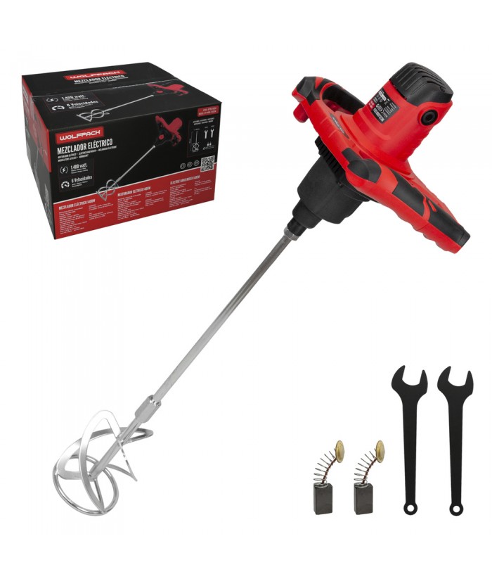 MEZCLADOR BATIDOR ELECTRICO 1400W WOLFPACK
