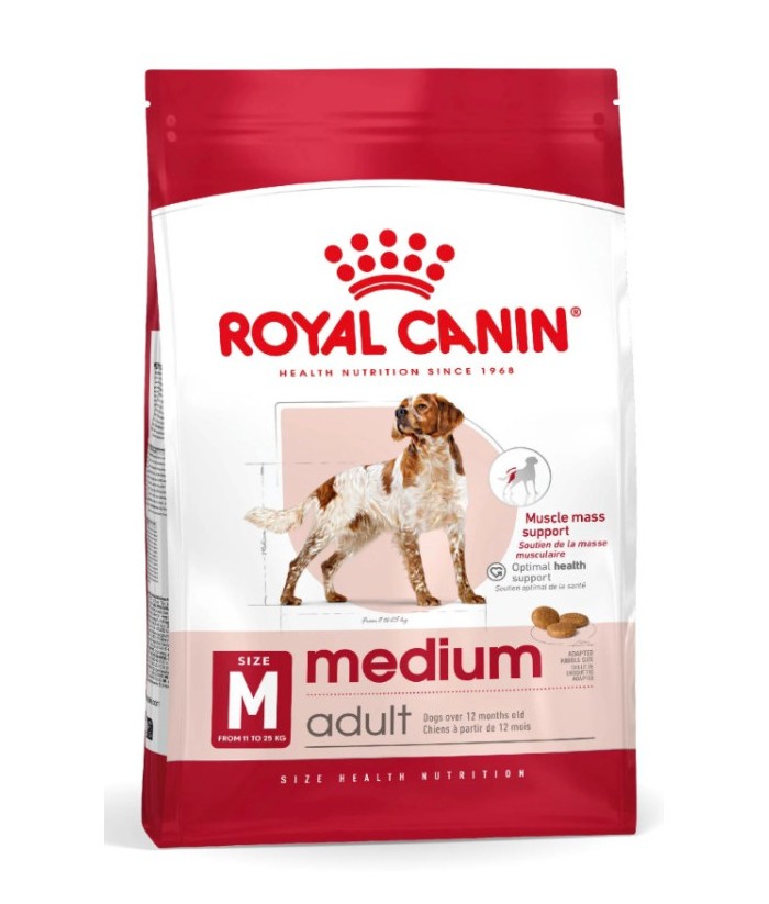 ROYAL CANIN MEDIUM ADULT 15KG