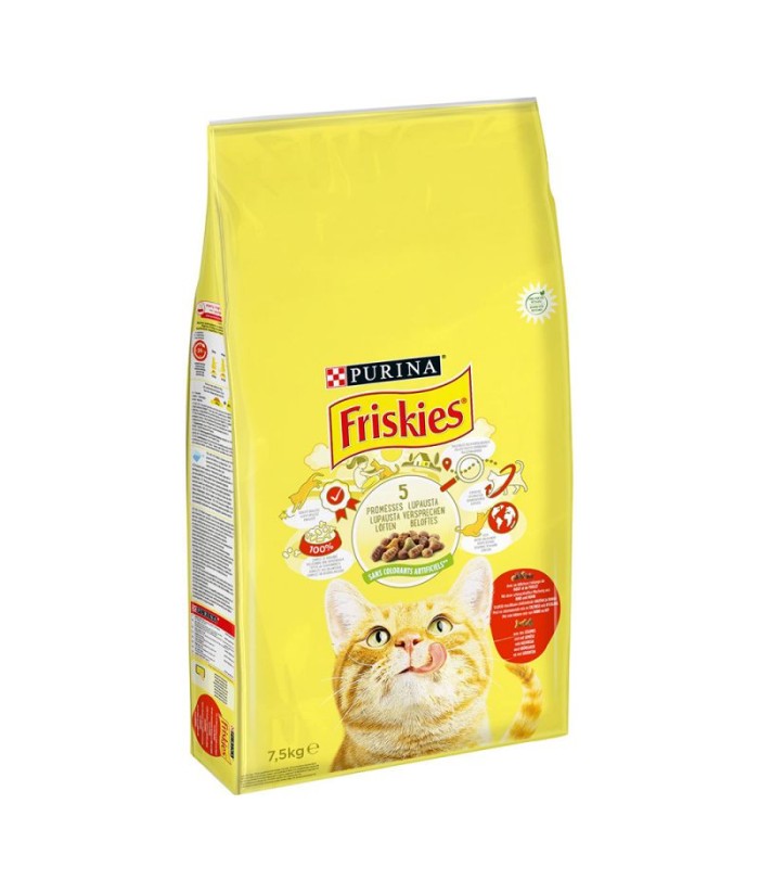 FRISKIES GATOS ADULT BUEY POLLO 20KG